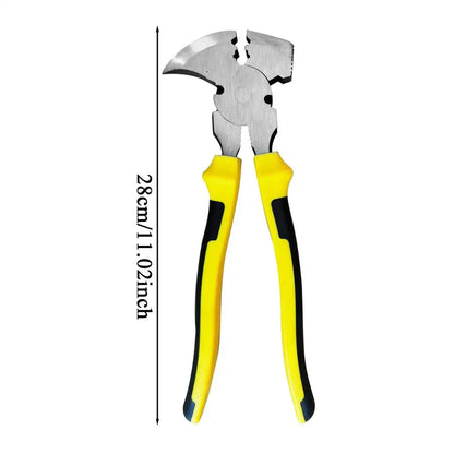 Fencing Pliers Barbed Wire Fence Pliers Tools Heavy Duty Multifunctional Hand Tools With Hammer Head Nail Puller For Bending