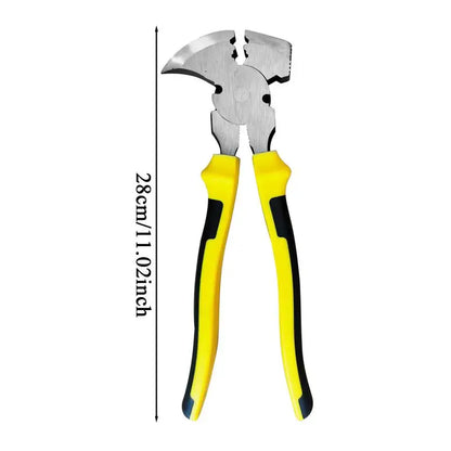 Fencing Pliers Barbed Wire Fence Pliers Tools Heavy Duty Multifunctional Hand Tools With Hammer Head Nail Puller For Bending